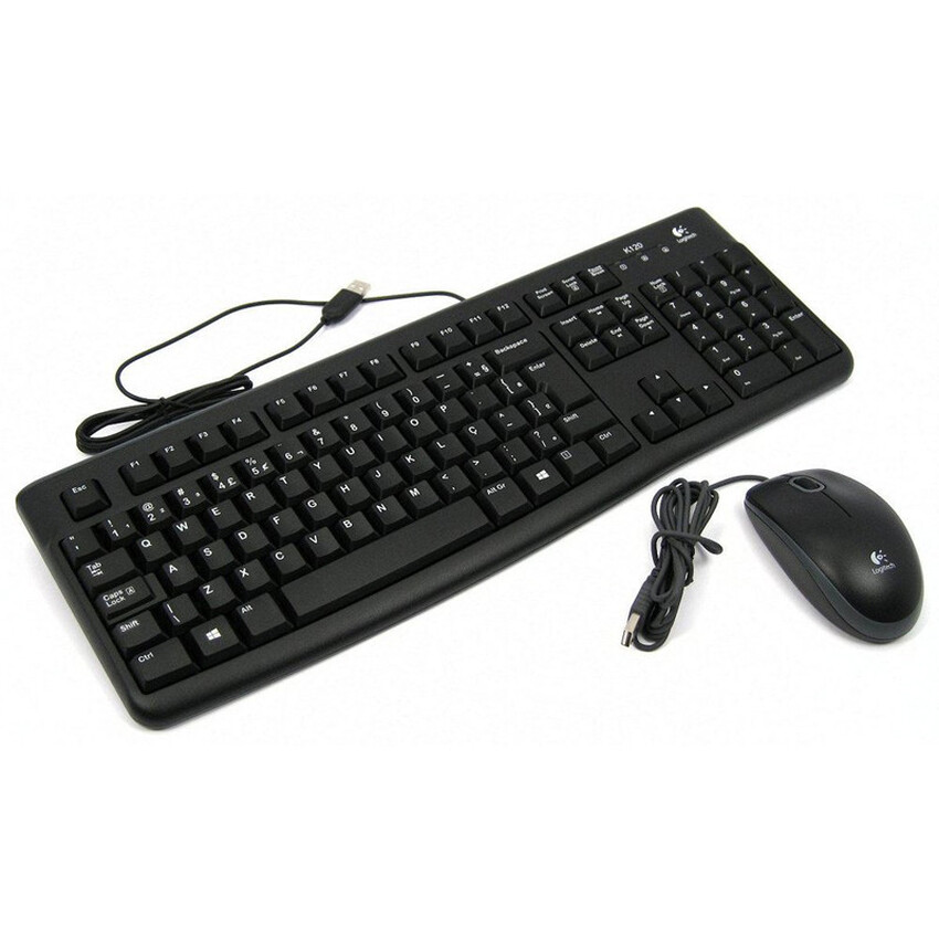 Tipkovnica in miška Logitech MK120