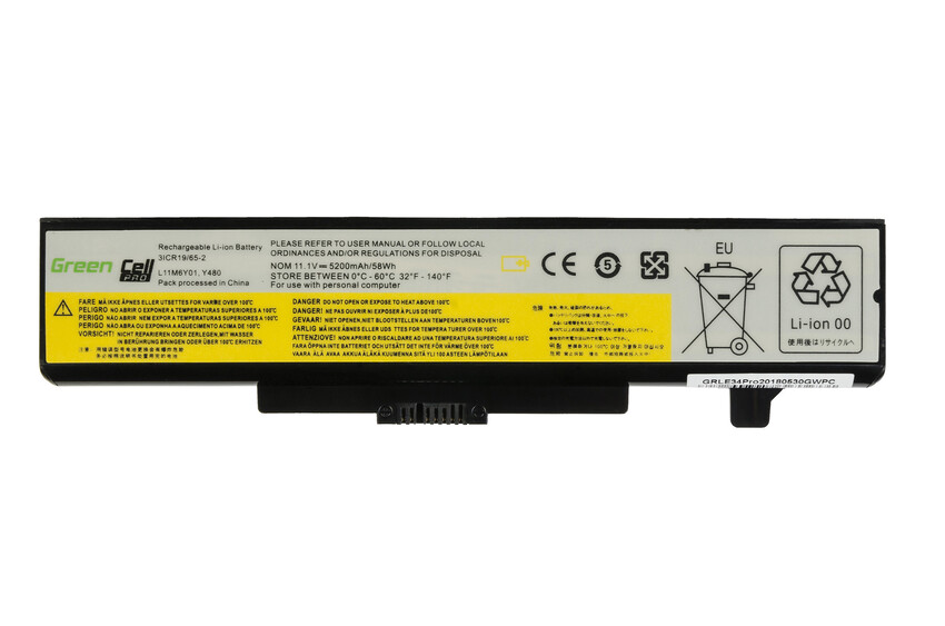 Green Cell baterija PRO za Lenovo G500 G505 G510 G580 G580A G585 G700 G710 G480 G485 IdeaPad P580 P585 Y480 Y580 Z480 Z585 (LE34PRO)