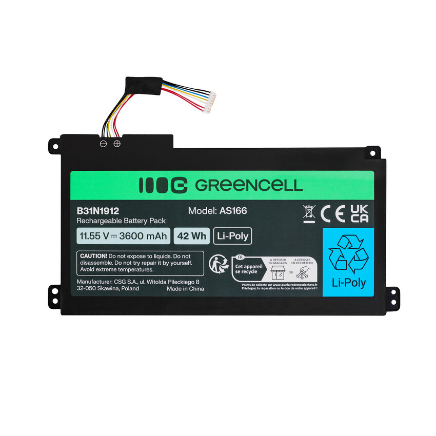 Greencell baterija za Asus C31N1912 / B31N1912 3HWPP ASUS VivoBook 14: E410MA, L410MA, E410KA, E510MA (AS166)